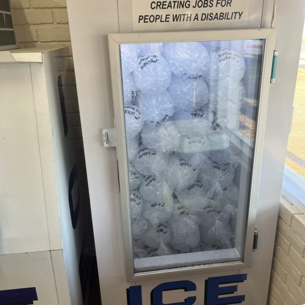40 Bag ice freezer