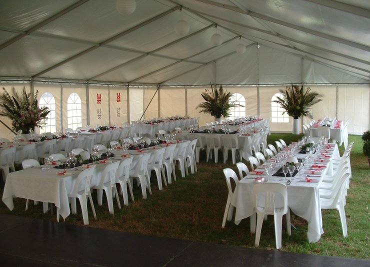 Marquee with dance floor